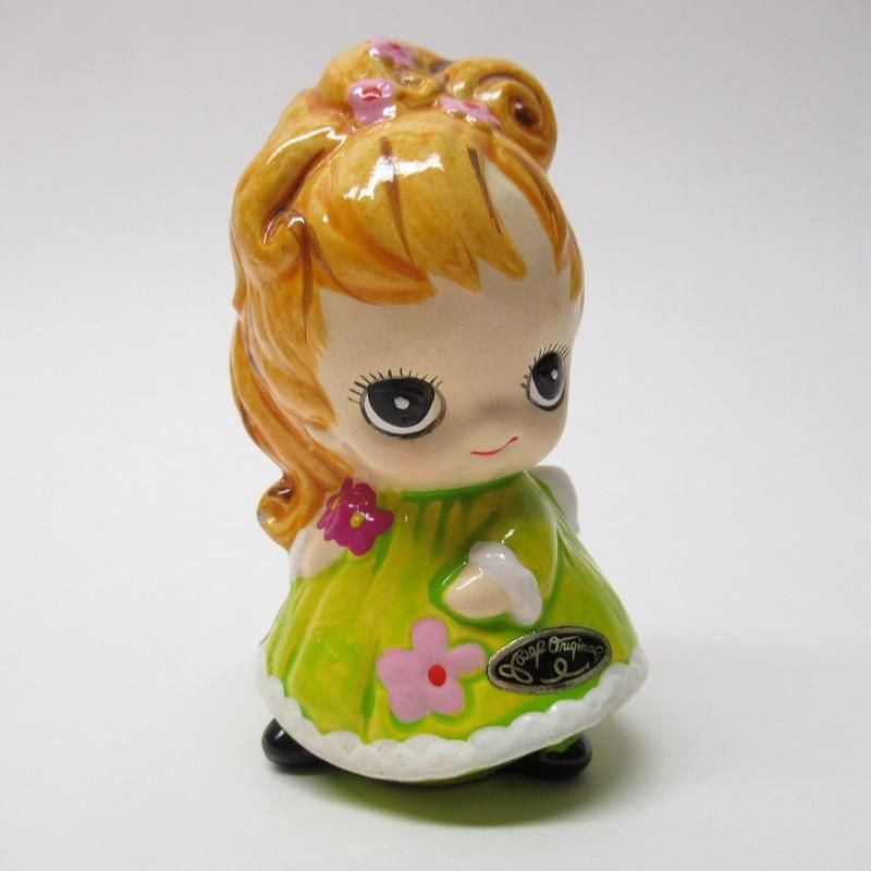 ヴィンテージ 陶器製 女の子フィギュアドール May ヴィンテージ 陶器製 女の子フィギュアドール May