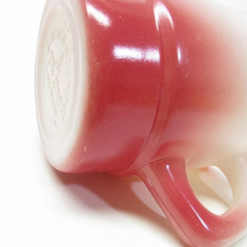 ファイヤーキング 赤x白xワインレッド スタッキングマグ