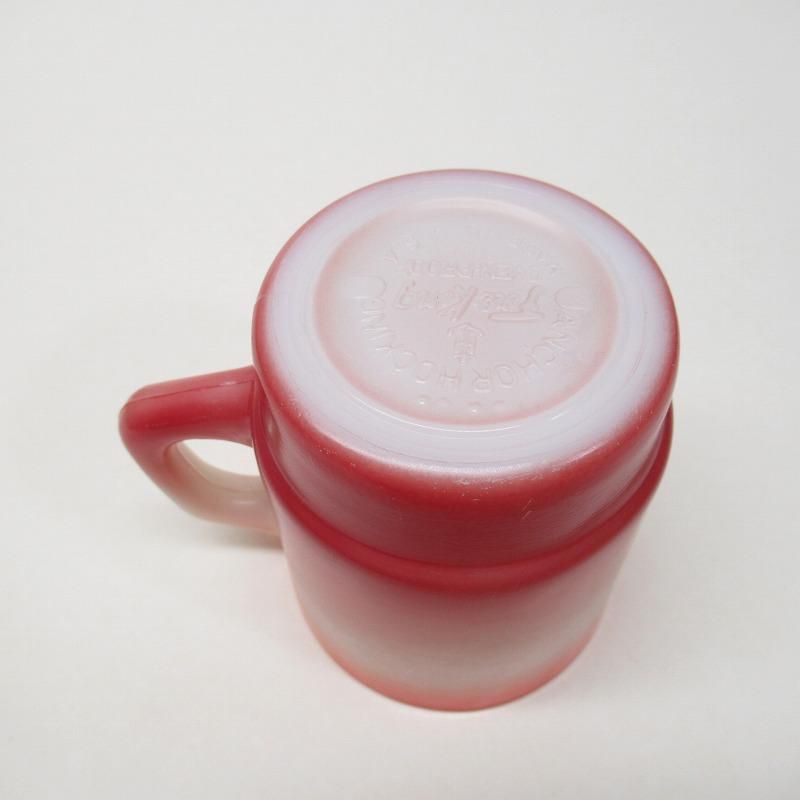 ファイヤーキング 赤x白xワインレッド スタッキングマグ