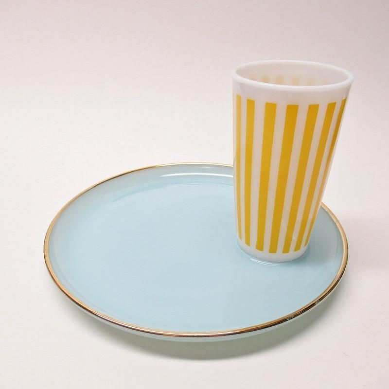 ファイヤーキング ターコイズブルー スナックセット用プレート A