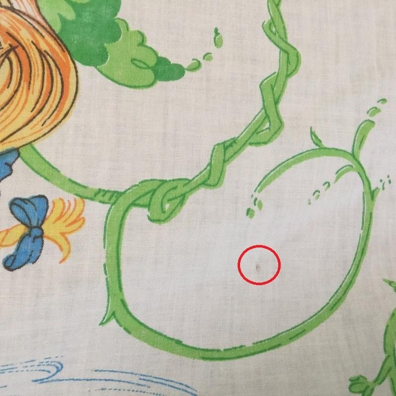 ヴィンテージシーツ セサミストリート ピンクエレファント フラット