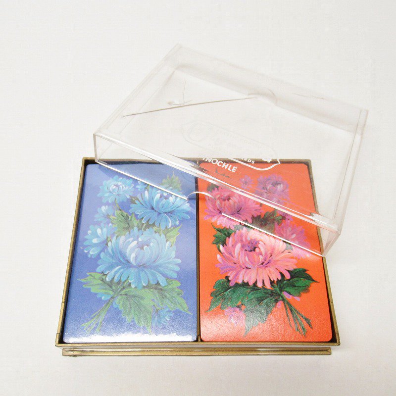 アメリカンヴィンテージ ピノクル専用カード 花柄2セット