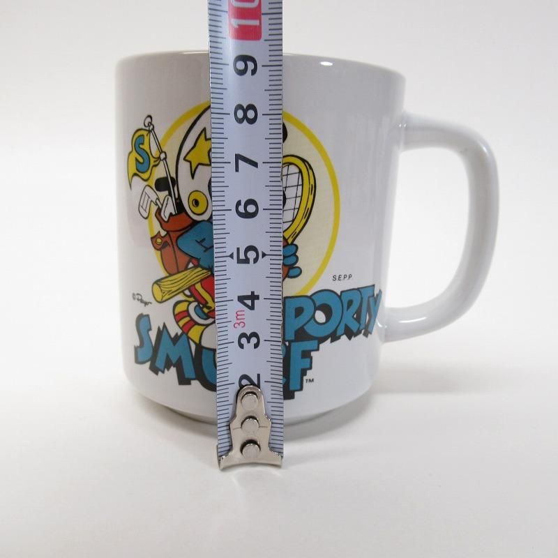スマーフ マグ 1981年 Sports Smurf
