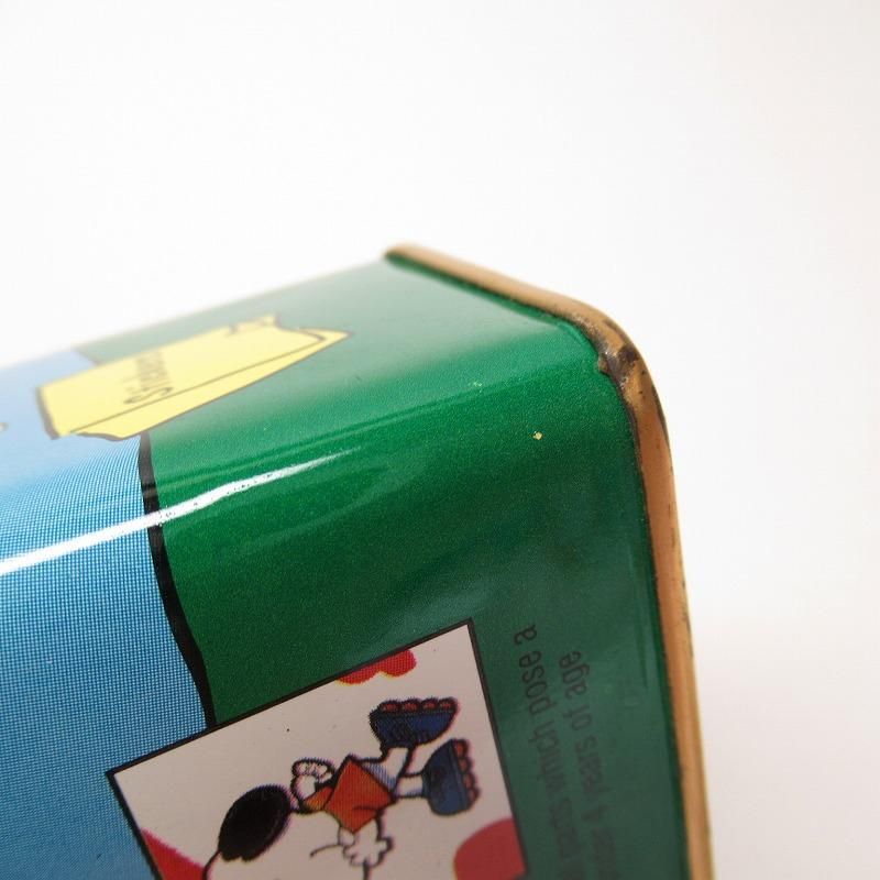 スヌーピー ホィットマン サプライズ ティン缶 バンザイ！ A PVC