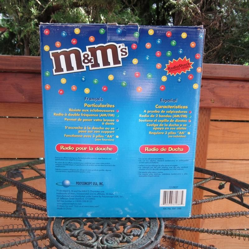 M&Ms エムアンドエムズ 未使用 防水スキューバーダイビングラジオ