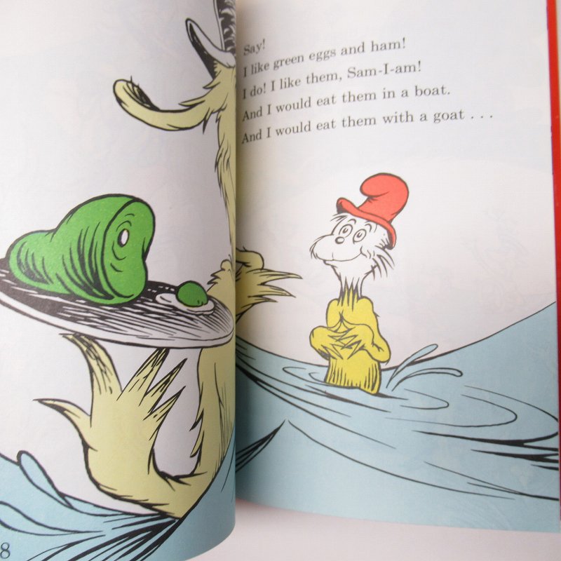 ドクタースース Dr.Seuss Green eggs and hams ヴィンテージ絵本 A