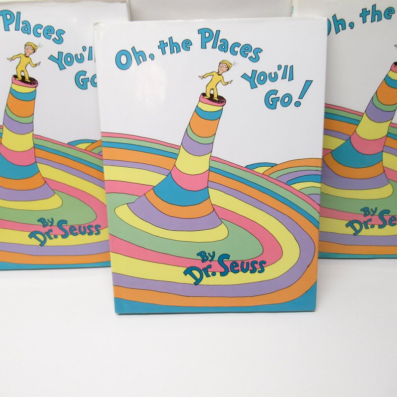 ドクタースース Dr.Seuss Oh, the places you'll go! ヴィンテージ絵本 C