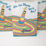 E.T.など他キャラクター  ドクタースース Dr.Seuss Oh, the places you'll go! ヴィンテージ絵本 C