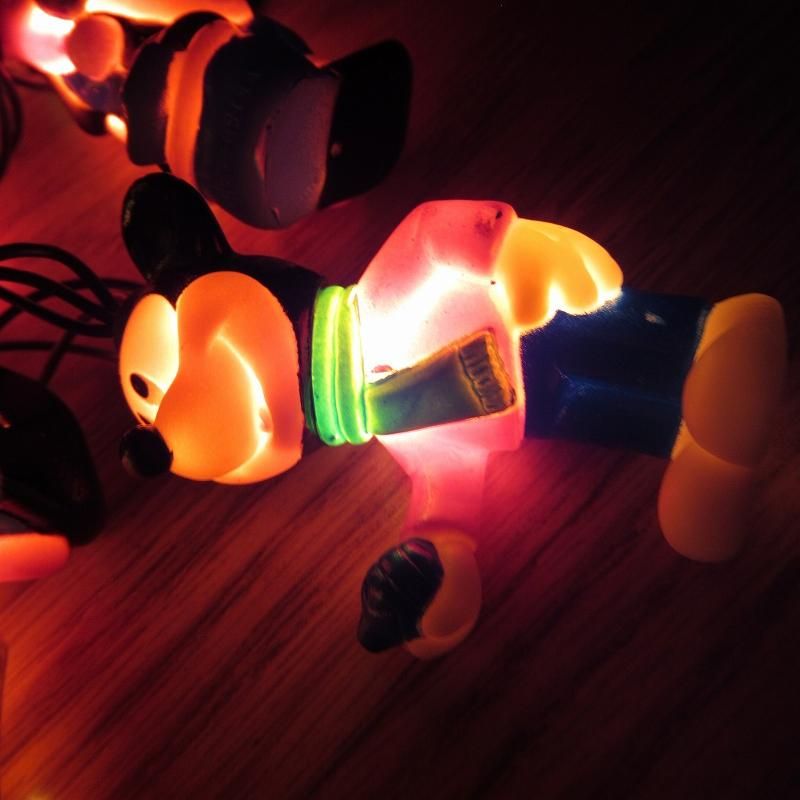 ディズニーミッキーマウスクリスマスLED オーナメント2セット