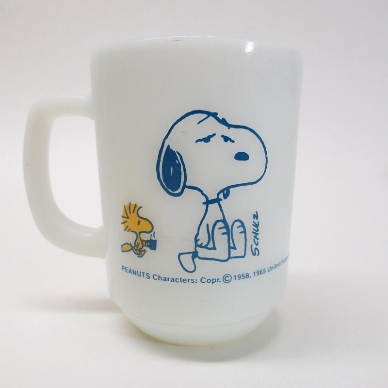 vintage fire king snoopy mug products for sale | eBay