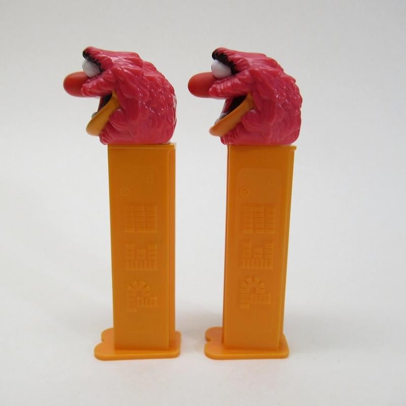 PEZ ペッツ　ソフトヘッドモンスター　オレンジ PEZ ペッツ MMM トラ (厚足 4.9 緑ステム) | 福岡 大名の