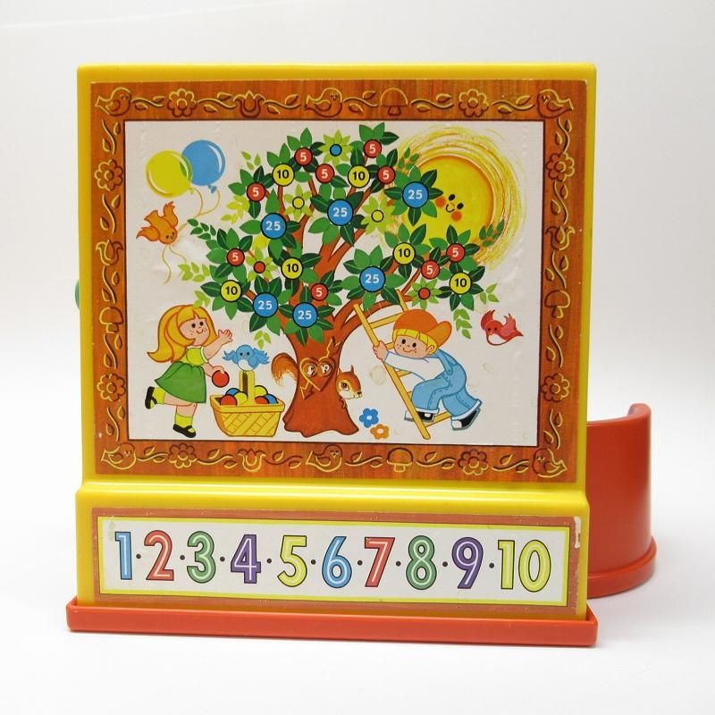 フィッシャープライス 1974年 プラスチック製 レジスタートイ