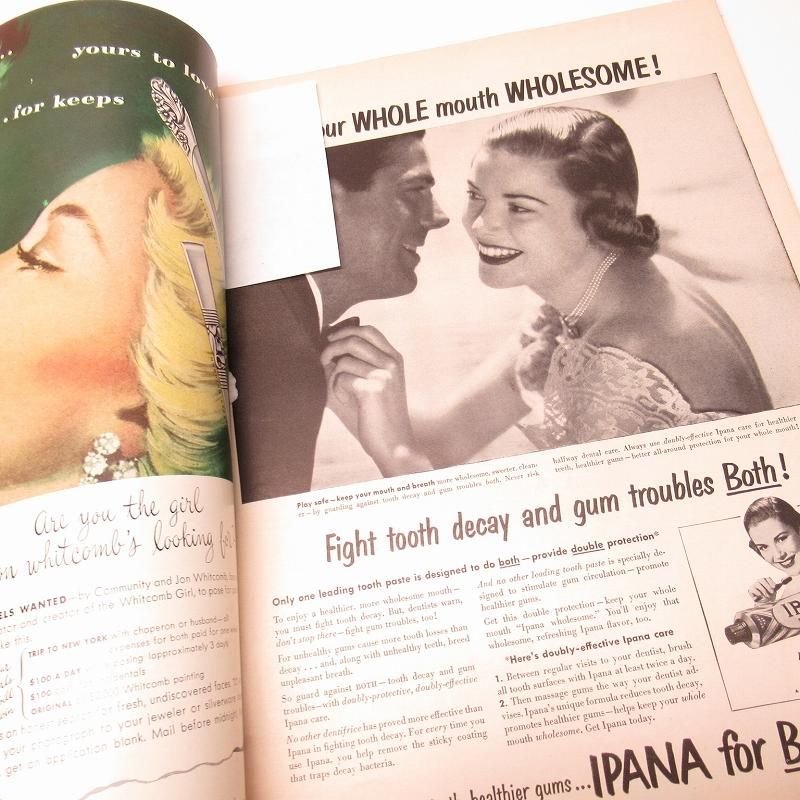まとめて170枚◇ビンテージ、雑誌広告（1950～食品・他＜LIFE誌