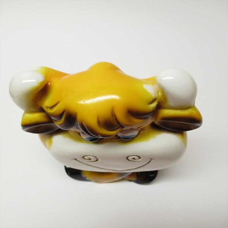 60s 陶器　貯金箱　バンク 貯金箱 ELEPHANT BANK エレファントバンク コインバンク 陶器製