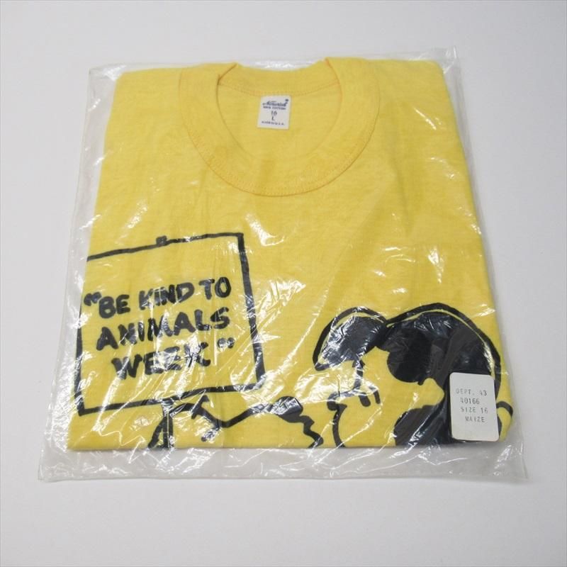 スヌーピー ヴィンテージtシャツ キッズ用xl サイズ16 黄色 デッドストック Norwich ルーシー スヌーピー スヌーピー ヴィンテージtシャツ キッズ用xl サイズ16 黄色 デッドストック Norwich ルーシー スヌーピー