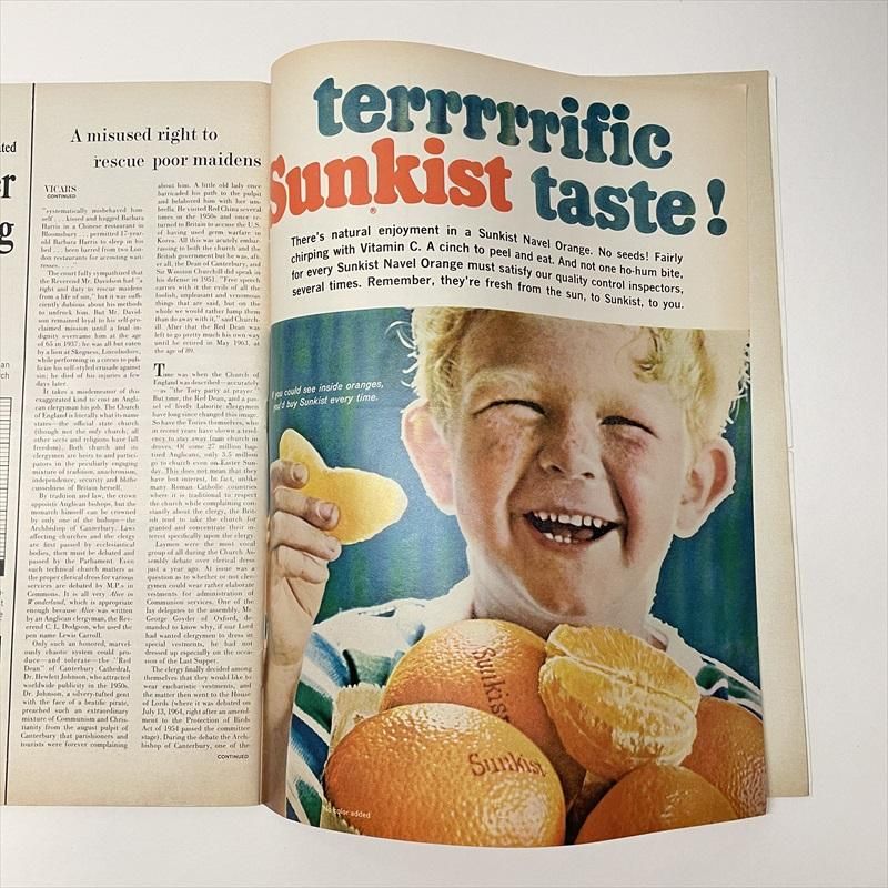 ライフマガジン LIFE誌 1965年1月29日号 ケロッグトニーザ