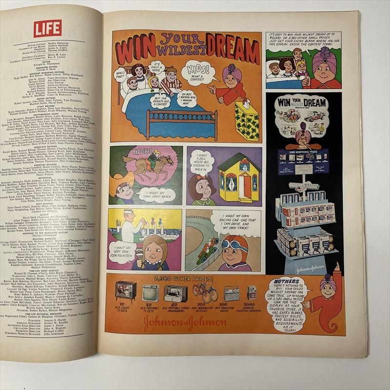 偉大な ライフマガジン LIFE誌 1965年1月29日号 ケロッグトニーザ その他