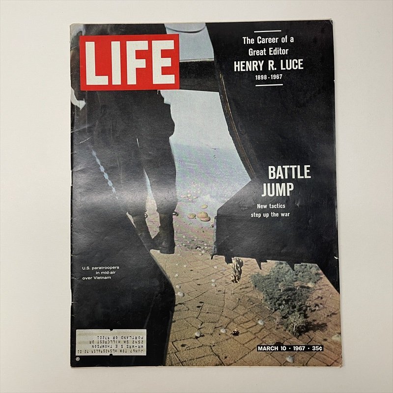 ライフマガジン LIFE誌 1967年3月10日号コーラ＆バドワイザー広告有