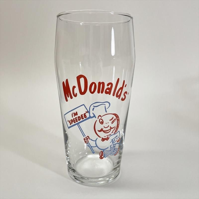 マクドナルド 1995年 ミルクシェイクグラス スピーディー B