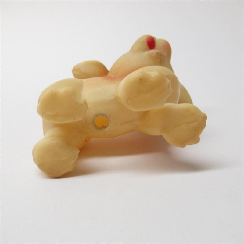 ソフビ ラバードールトイ 米国販売用日本製 1960年代 茶色のぶち犬