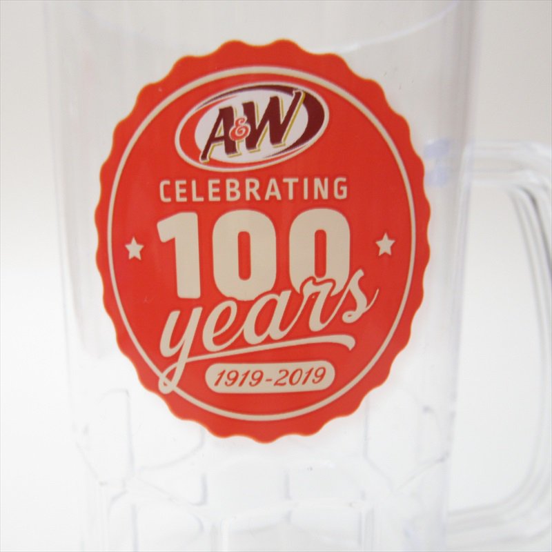 A&W エンダー 100周年記念 プラスチック製 ビアジョッキ マグ デッドストック