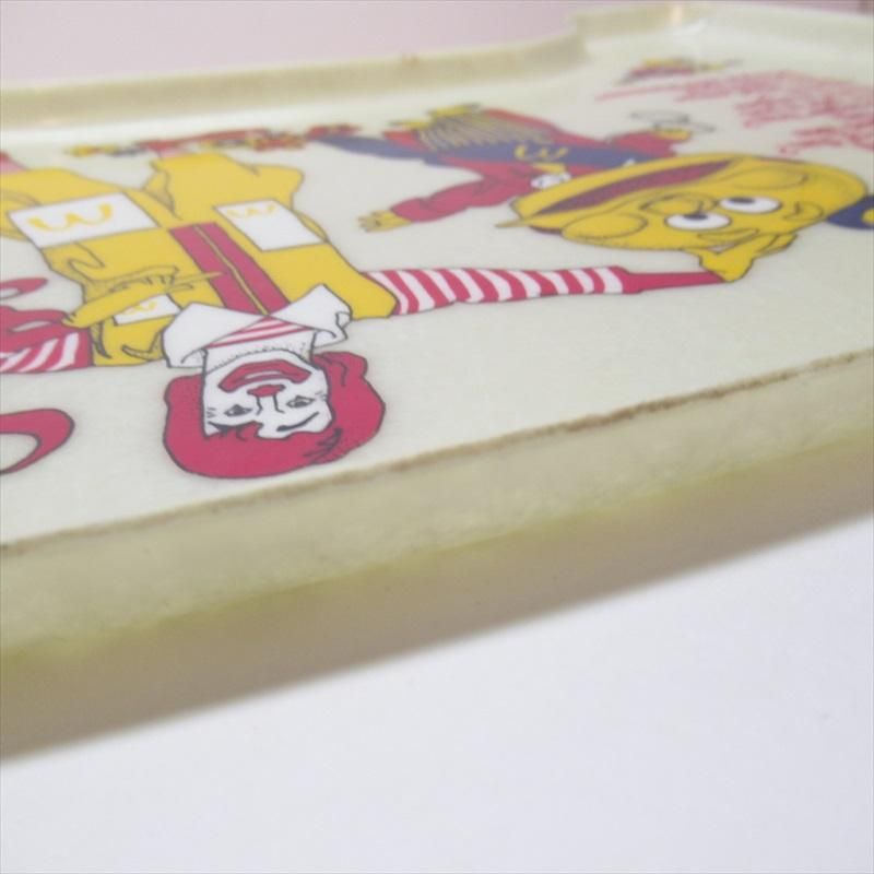 USA 80’s マクドナルド　ハイチェアトレー　ミールトイ　店舗用　アメトイ USA 80's マクドナルド ハイチェアトレー ミールトイ 店舗用