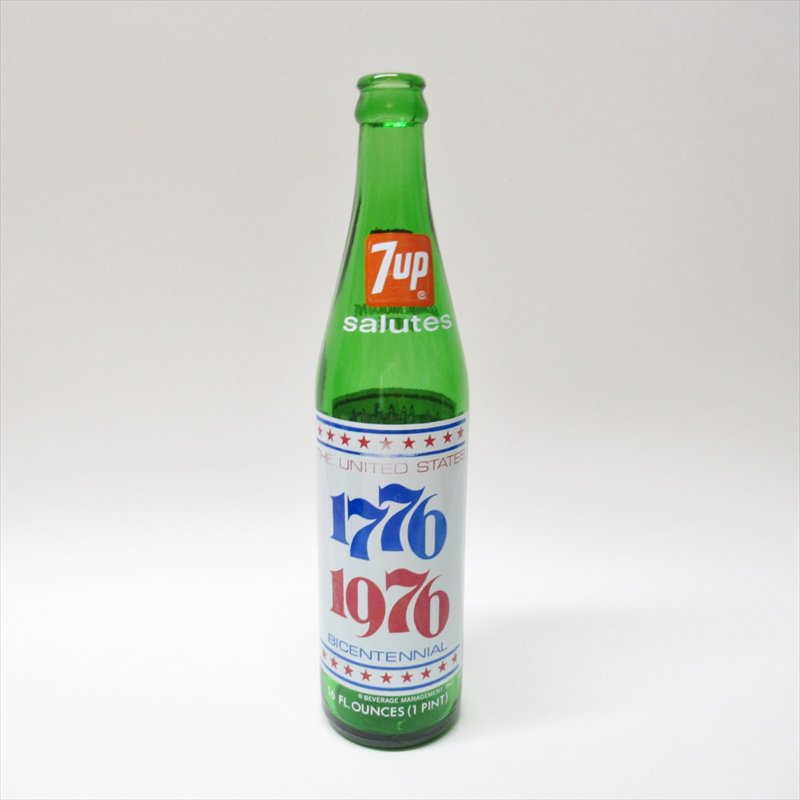 ヴィンテージボトル 7UP セブンアップ 米国200周年記念 16OZ