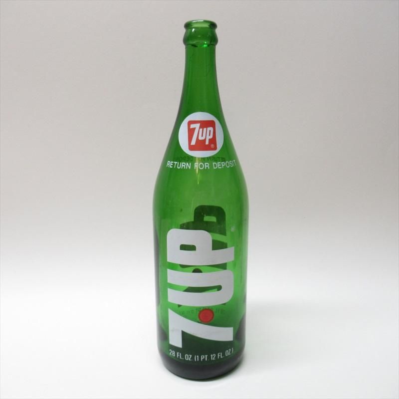 ヴィンテージボトル 7UP セブンアップ 28OZ