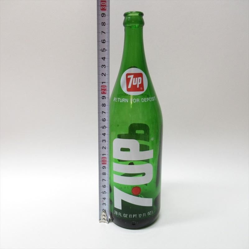 ヴィンテージボトル 7UP セブンアップ 28OZ