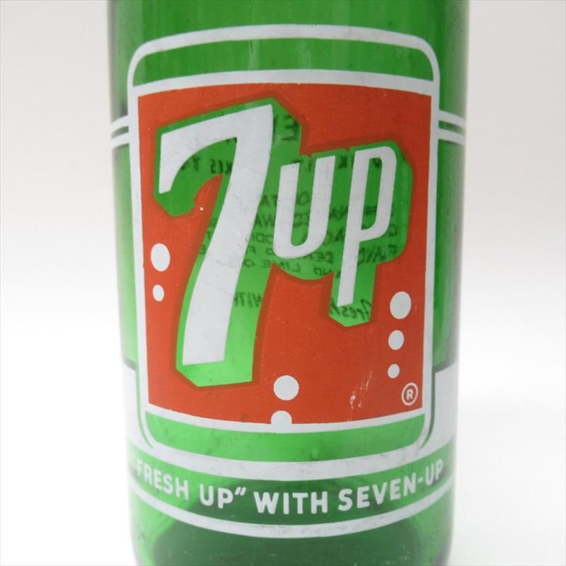 冬ギフト  ヴィンテージボトル 7UP セブンアップ 28OZ 1960年代 アンティーク雑貨