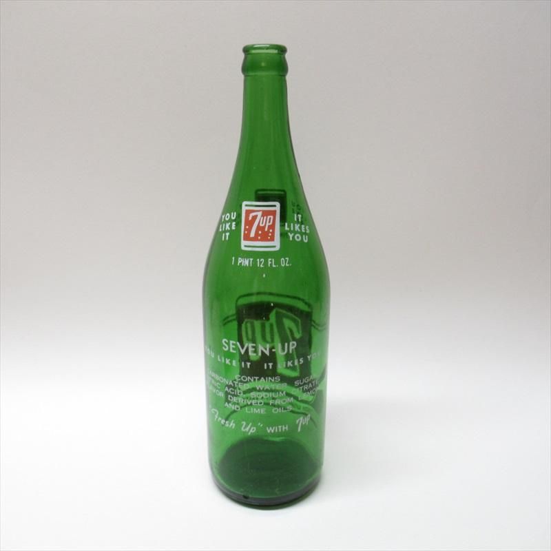 ヴィンテージボトル 7UP セブンアップ 28OZ 1960年代
