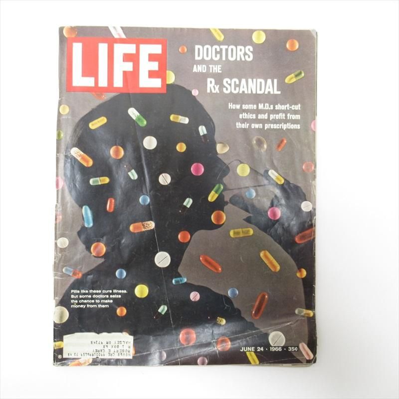 ライフマガジン LIFE誌 1966年6月24日号エッソタイガー