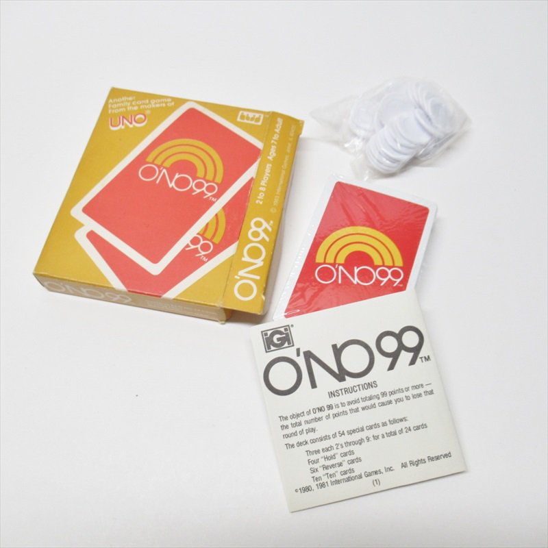 デッドストック　ヴィンテージカードゲーム　O'NO99