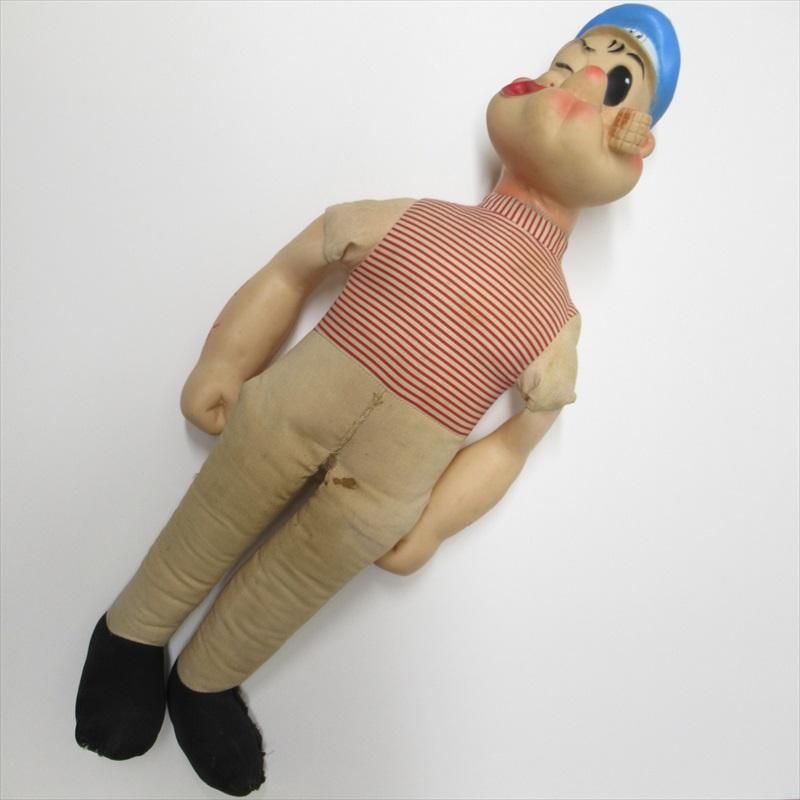 ポパイ 1958年 ソフビ フェイスドール