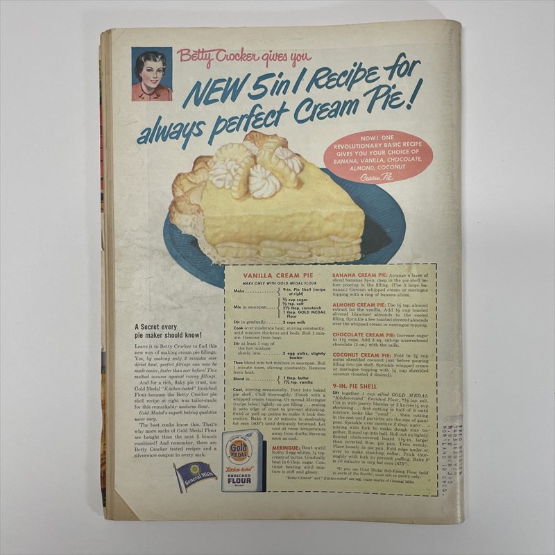 ヴィンテージマガジン ファームジャーナル 1950年4月号 リーバイス LEE 広告有