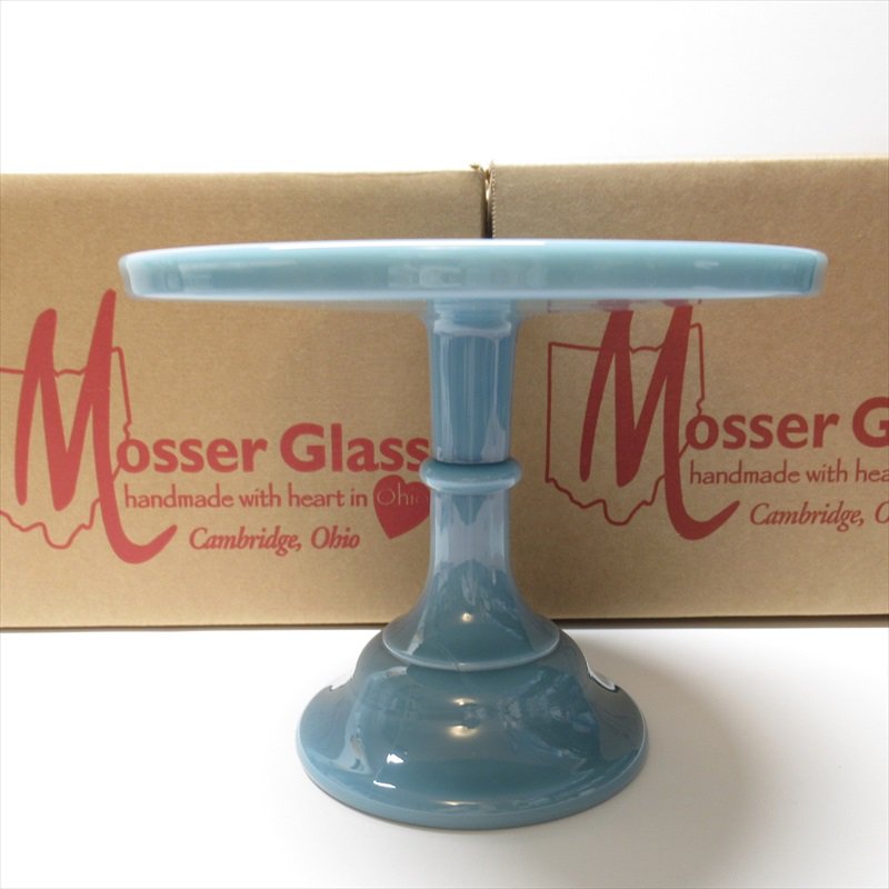 Mosser glass ケーキスタンド