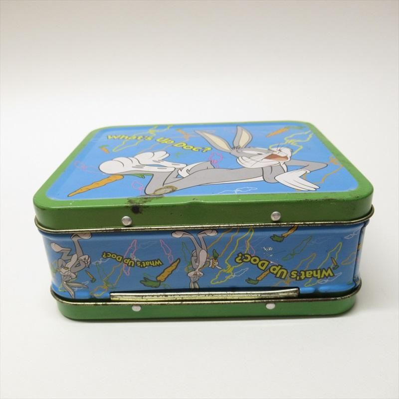 ルーニーテューンズ バックスバニー Sサイズランチボックス風ティン缶