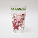 もともと何かの容器だったグラス  ルーニーテューンズ 1970年代 フォグホーン ウェルチジャム用グラス