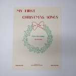 ★ブックス  ヴィンテージ楽譜 My First Christmas Songs