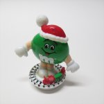 ツリーにつけるオーナメント  エムアンドエムズ M&M's キャンディートッパー クリスマスオーナメント グリーン 汽車のおもちゃ