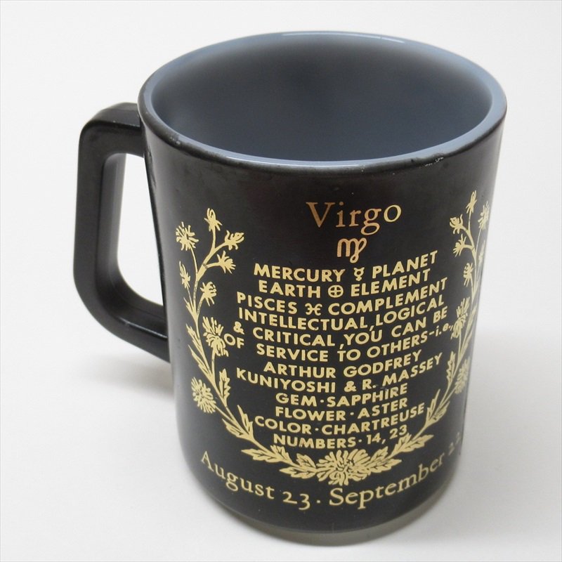 フェデラルグラス Virgo おとめ座マグ