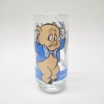 キャラクター  ルーニーテューンズ 1979年 ペプシ販促用グラス ポーキーピッグ＆ダフィーダック