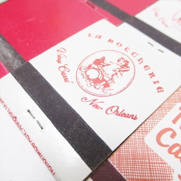 ビンテージのマッチUSA ヴィンテージマッチブック 5個セット 赤 A