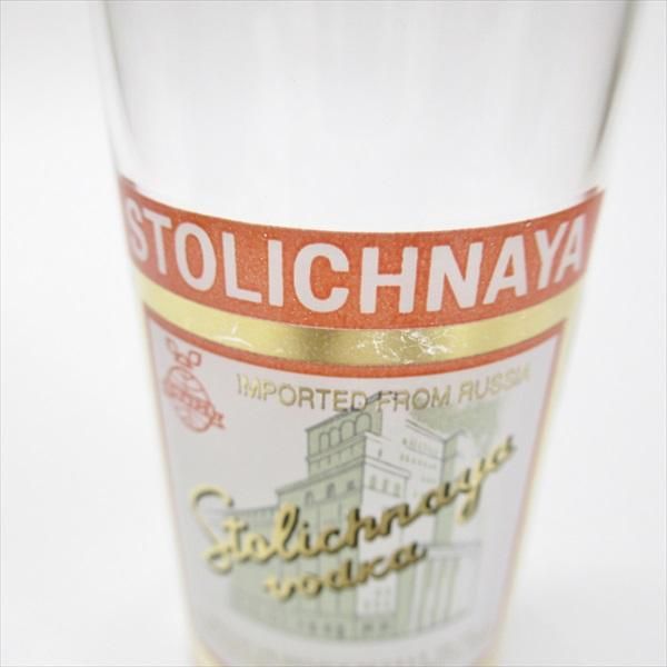 本物の ヴィンテージショットグラス ロシアンウォッカ Stolichnaya その他