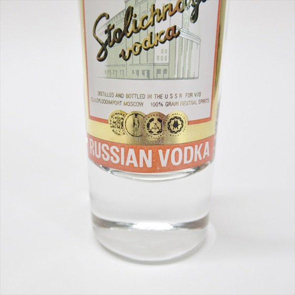 ヴィンテージショットグラス Stolichnaya ロシアンウォッカ