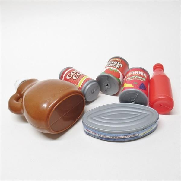 ヴィンテージおままごとセット プラスチック製プレイフード