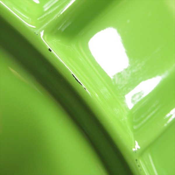 Fred Roberts社米国輸出用日本製プラスチック製BBQ用プレート緑色【画像5】