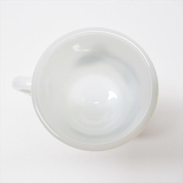 バーガーキング2個セット　ステッカー付き　フェデラル　ミルクガラス　フッテッド Milk Glass | CANDY STORE ROCK