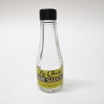 ジャー＆容器  ヴィンテージガラス瓶 Soy Sauce