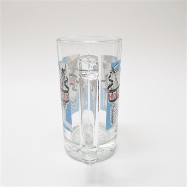 スーベニア ハリウッド ガラス製ビアジョッキマグカップ